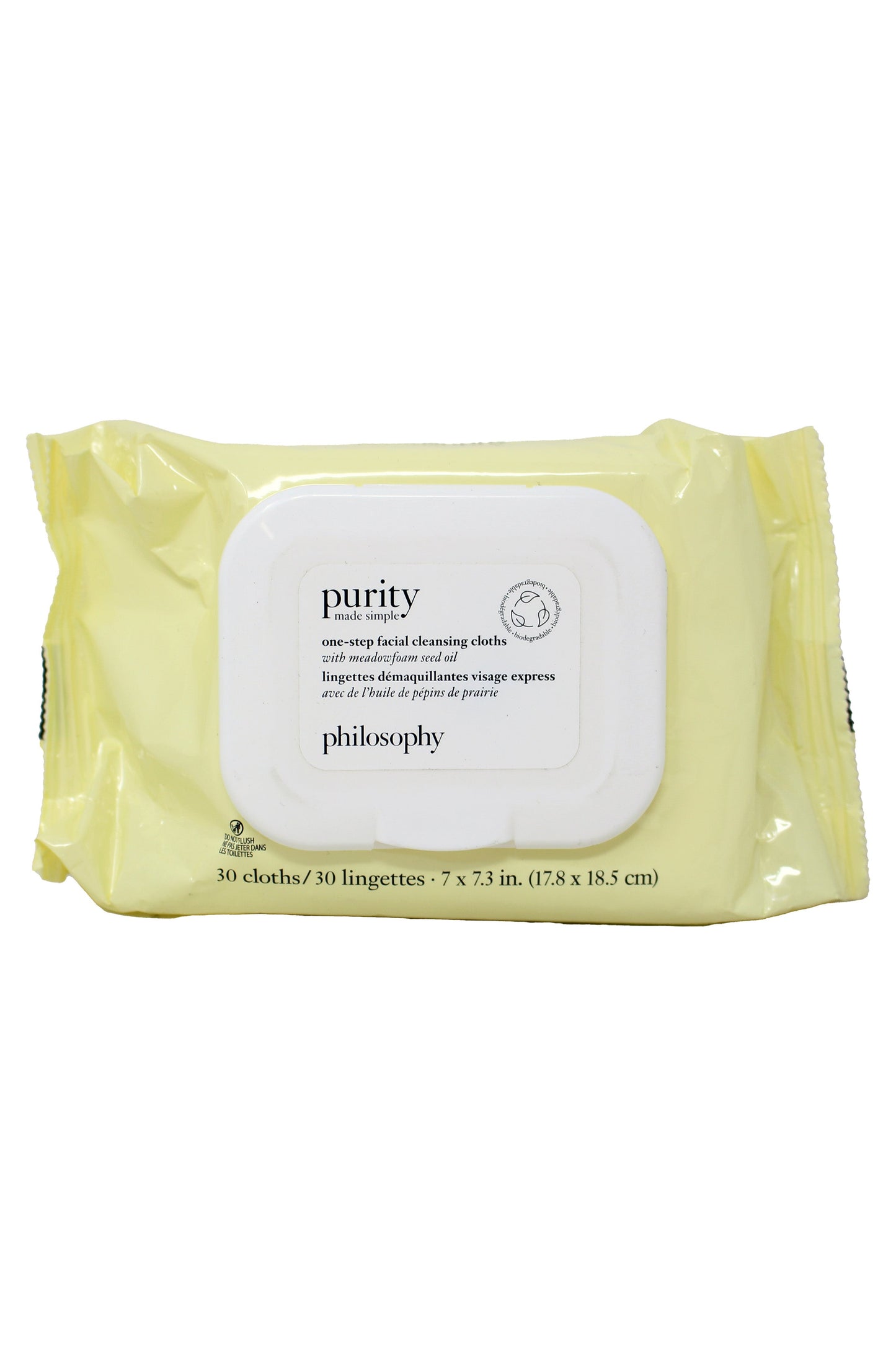 Philosophy - Purity One-Step Facial Cleansing Cloths - 30 Count