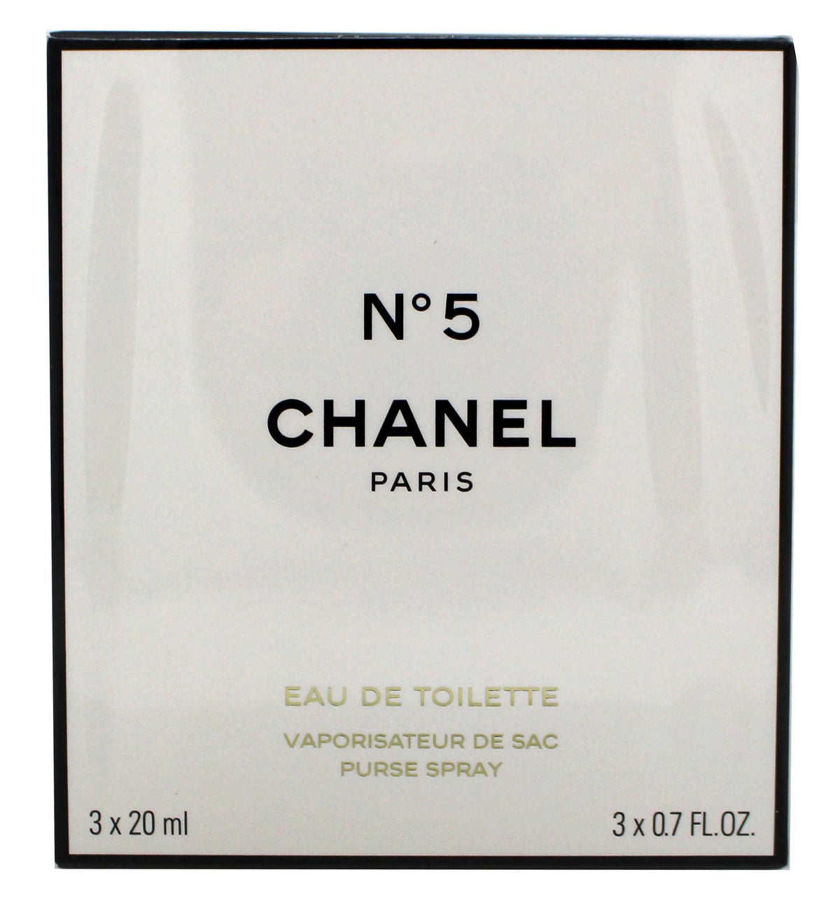 Chanel No 5 Eau De Toilette Purse Spray 3 X .7 Ounces