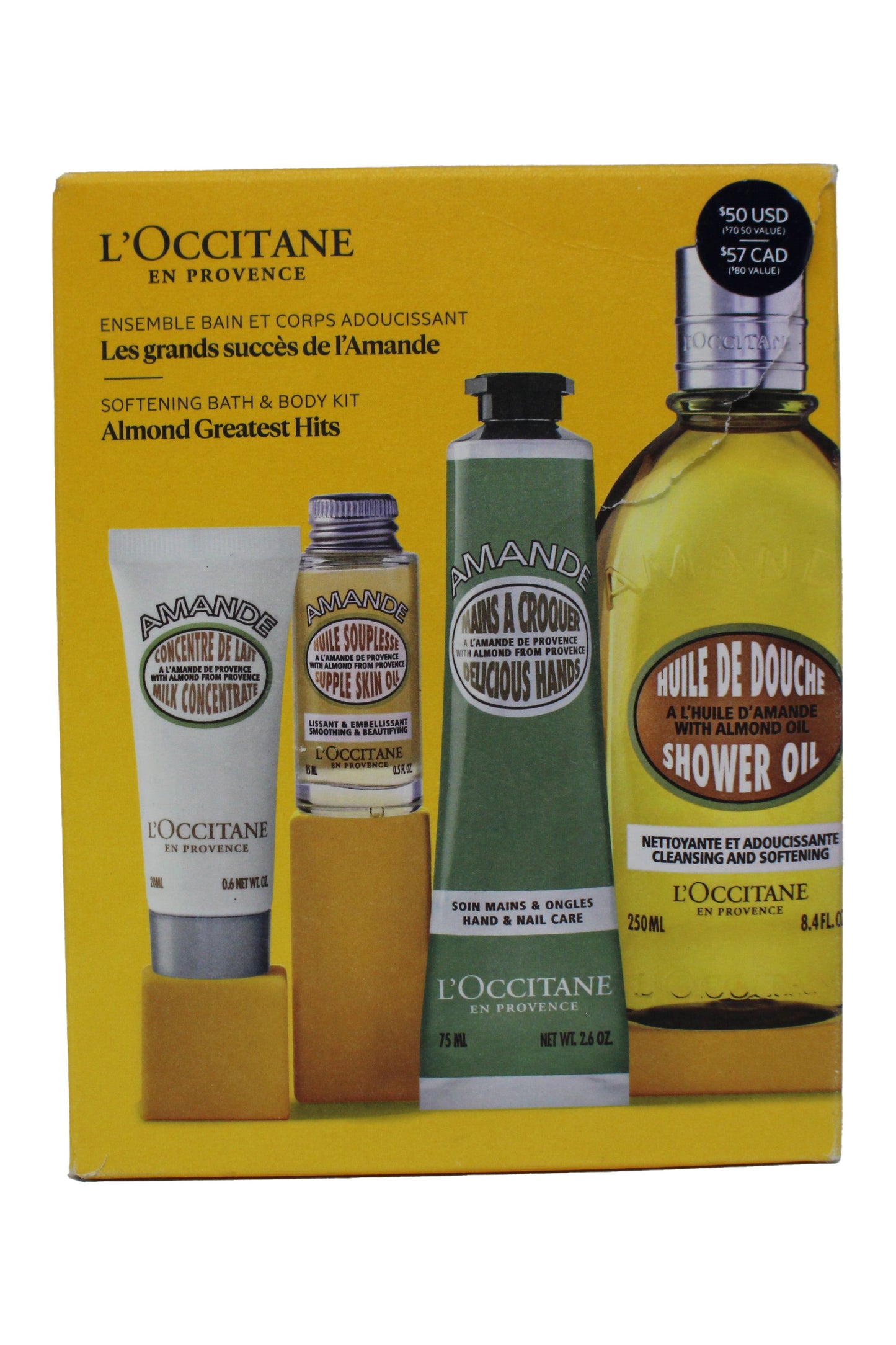 L'Occitane - Almond Greatest Hits 4 Piece Set