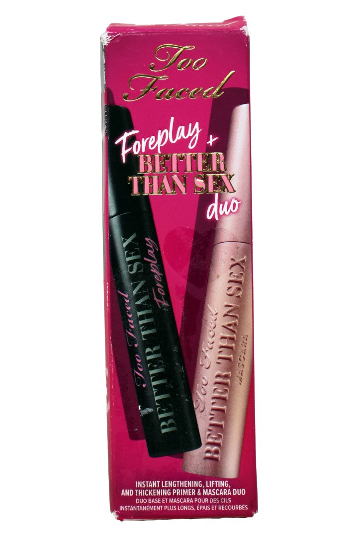 Too Faced - Foreplay Better Than Sex Thickening Primer & Mascara Duo: Black