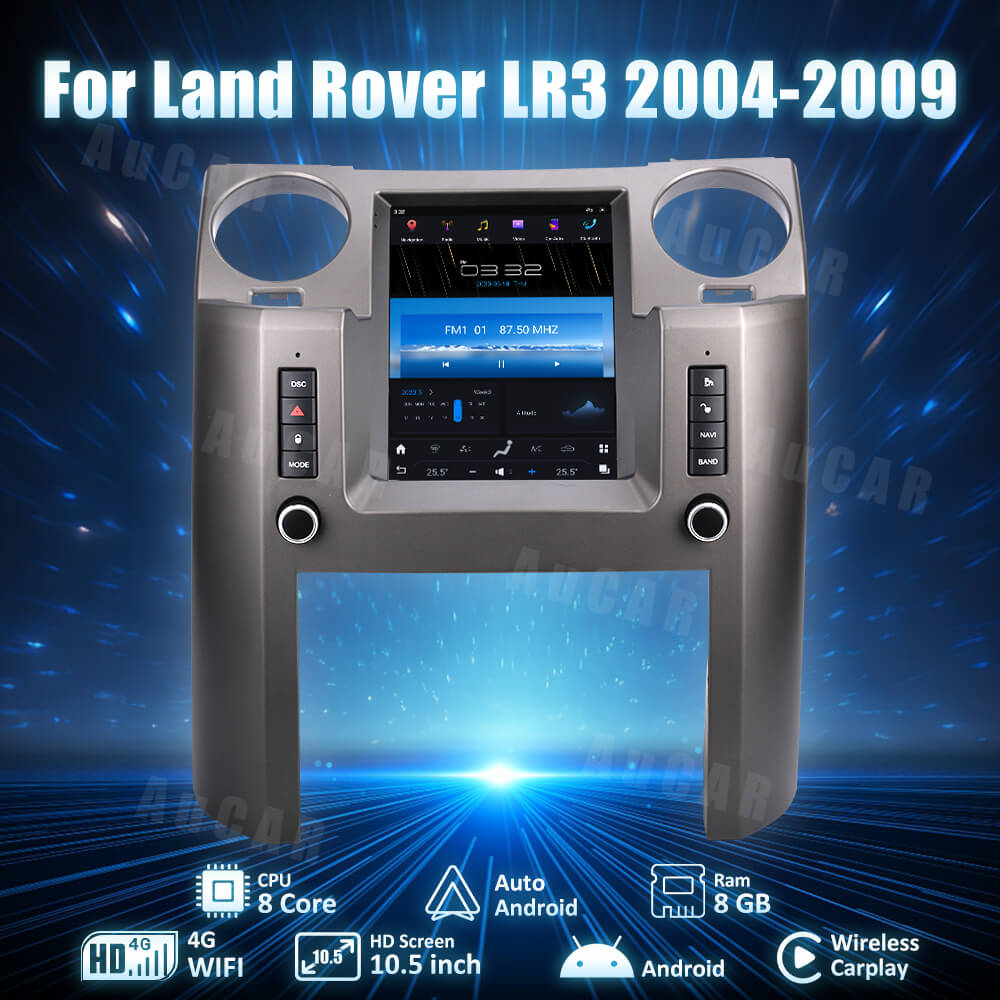 Smart Head Unit For Land Rover Lr3 2004-2009 10 Inch Screen Android 12
