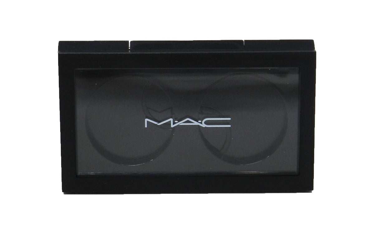 MAC, Pro Colour, Empty Plastic Makeup Palette, Black, With 2 Slots