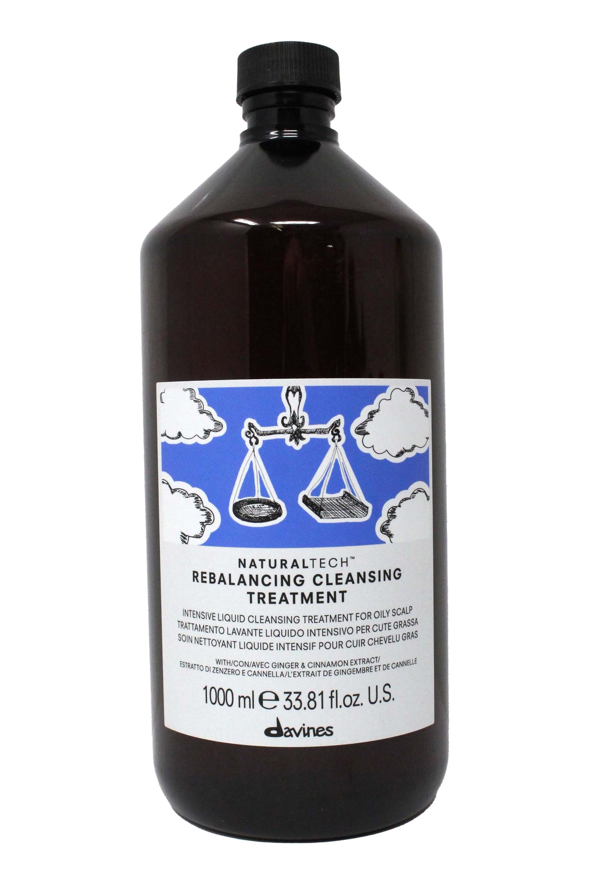 Davines NaturalTech Rebalancing Cleansing Treatment 33.81 Ounces