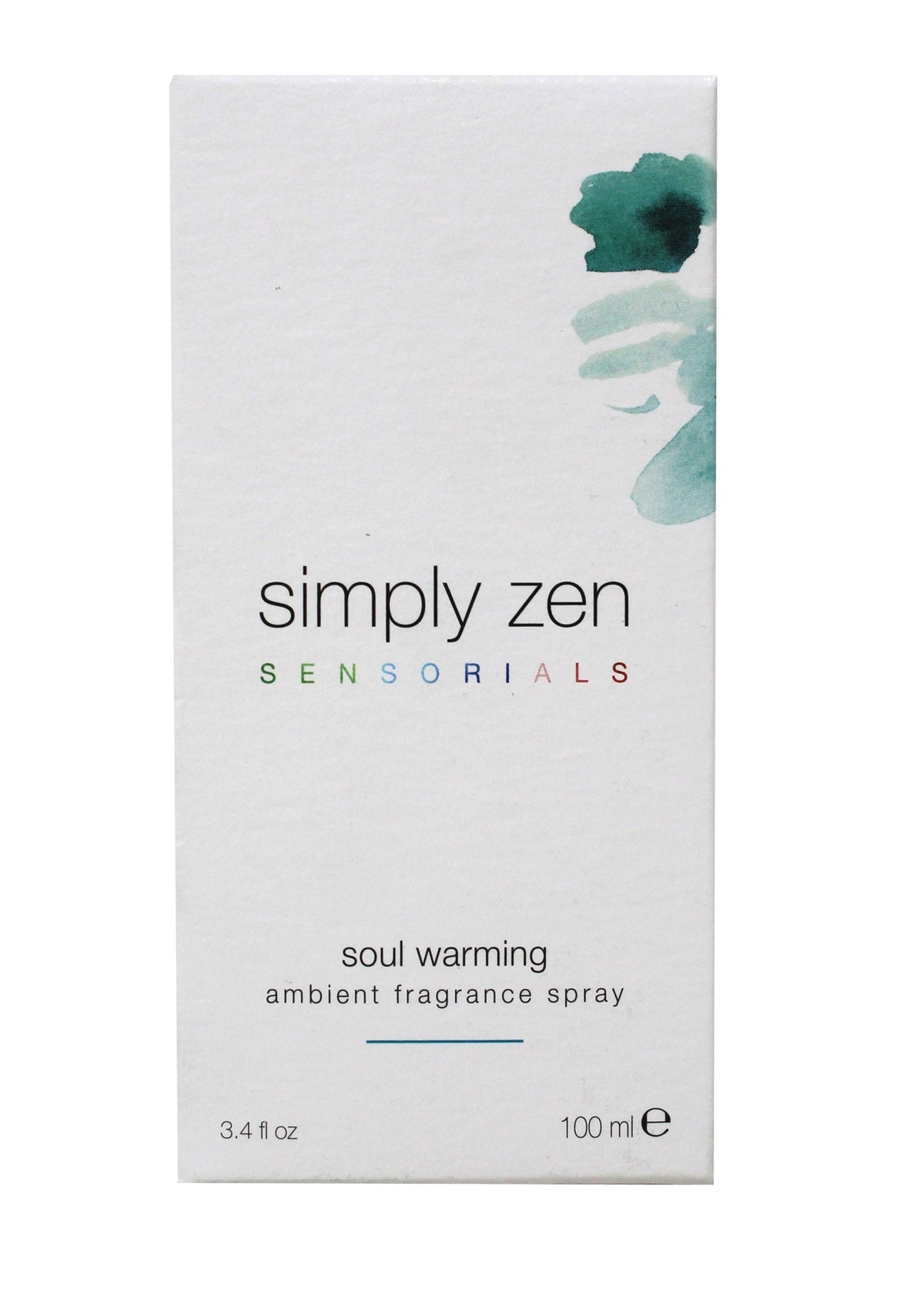 Simply Zen Sensorials Soul Warming Ambient Fragrance Spray 3.4 Ounces