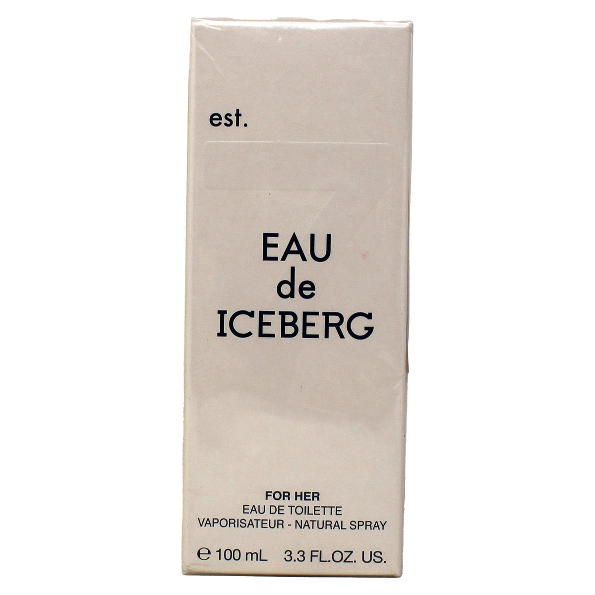 Iceberg Est Eau De Iceberg For Her EDT 3.3 Fl Ounce