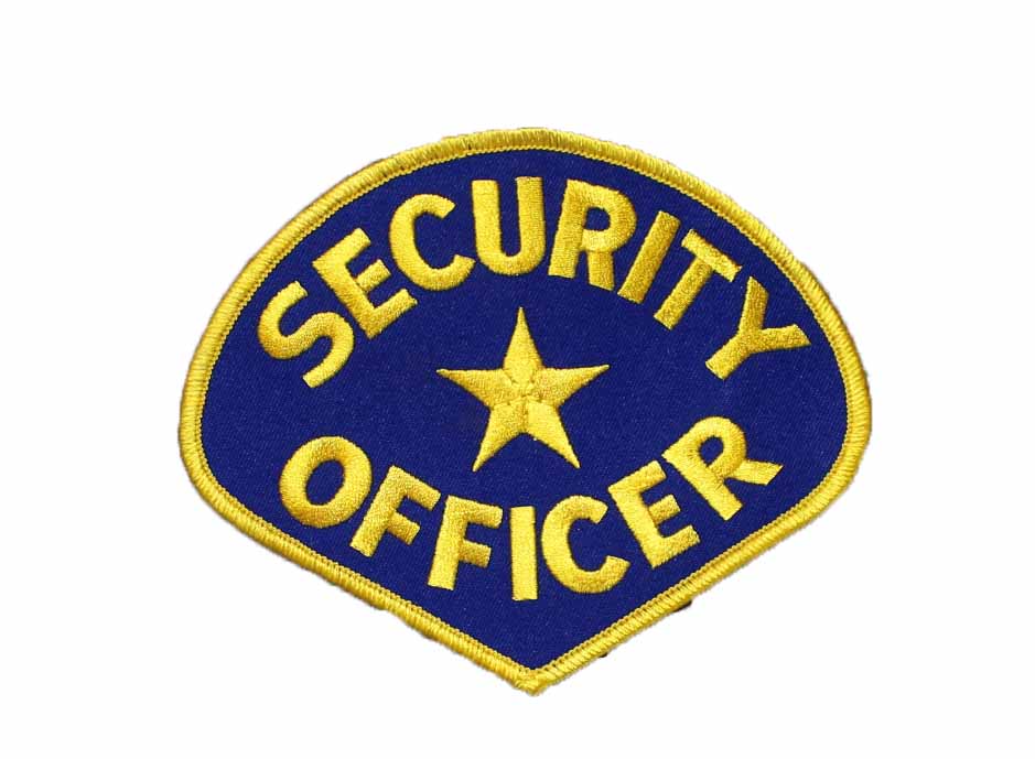 Blue/Yellow Security Officer Patch by Solar 1