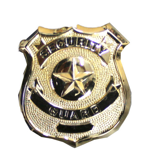 Gold Security Guard Badge by Solar 1