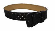 Solar 1 Duty Gear 30 Inch Waist Leather Gun Belt Black