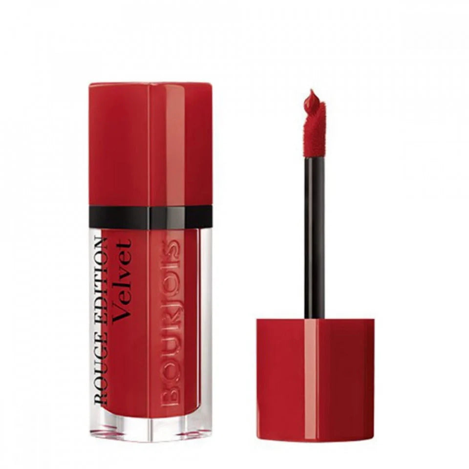 Bourjois Rouge Edition Velvet Matte Liquid Lipstick 01 Personne Ne Rouge 0.2 Oz