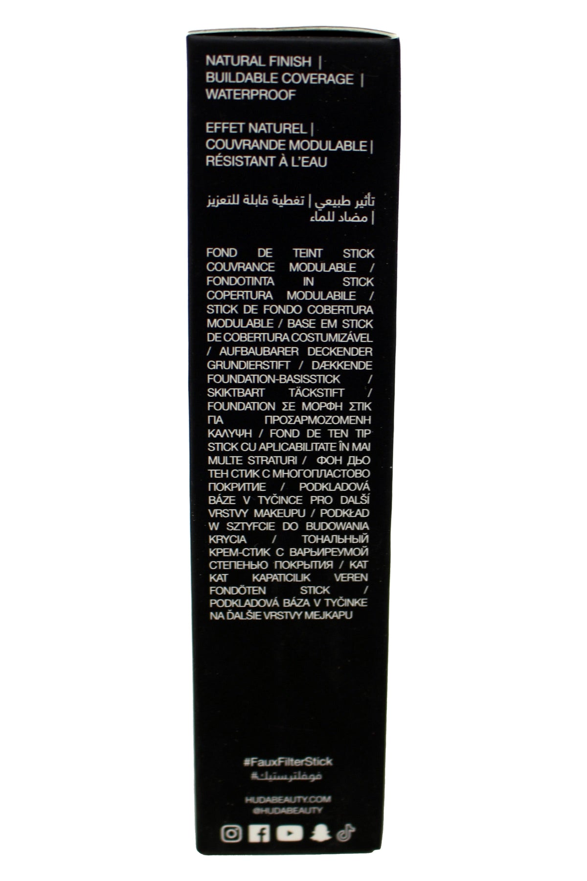 Huda Beauty FauxFilter Skin Finish Foundation Stick 350G Dulce De Leche 0.44 Oz