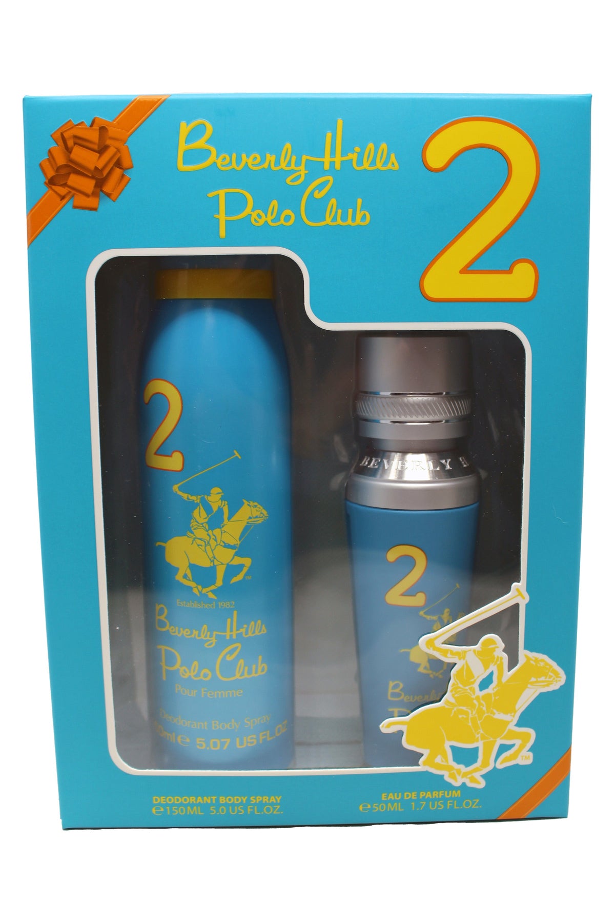 Beverly Hills Polo Club No.2 Pour Femme Gift Set 2 Pieces