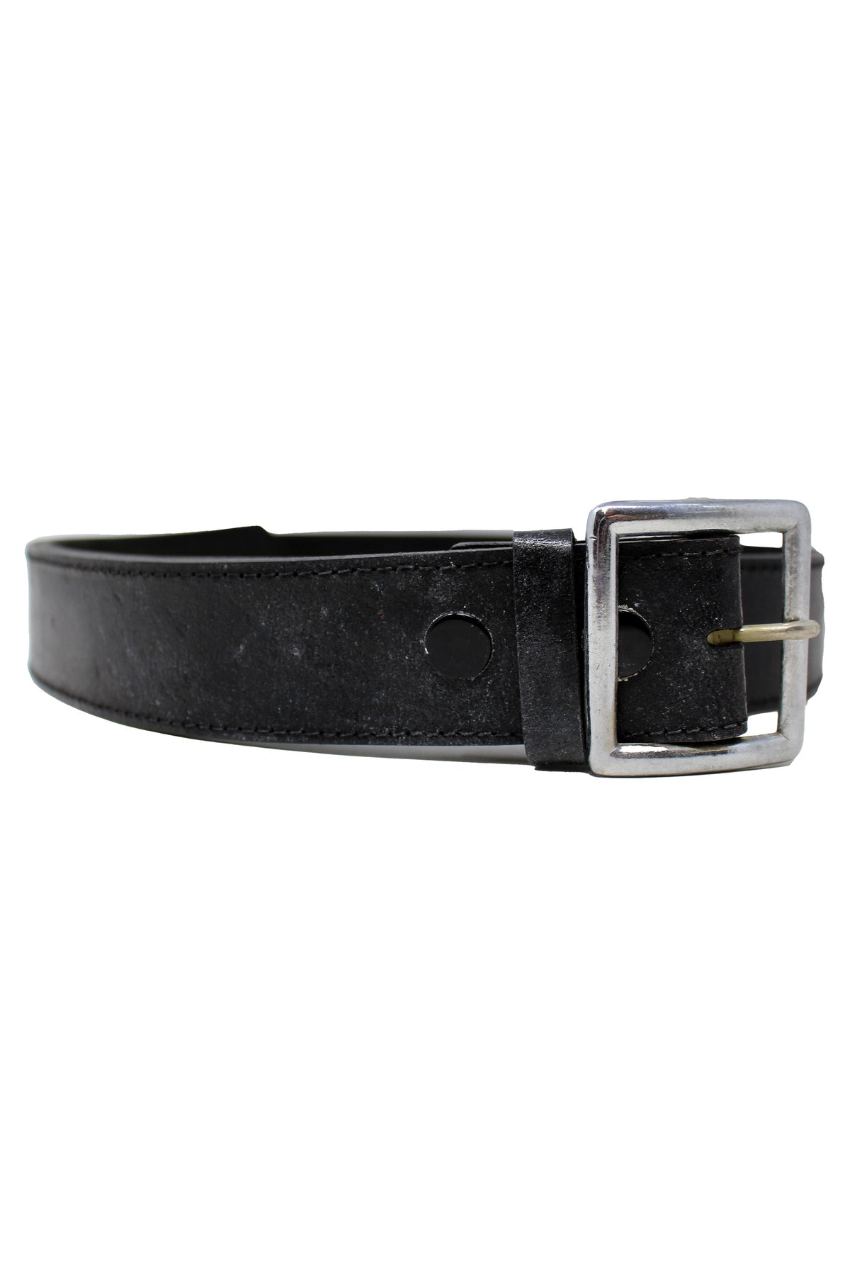 Security Guard 44 Inch Waist Leather Belt (Black)