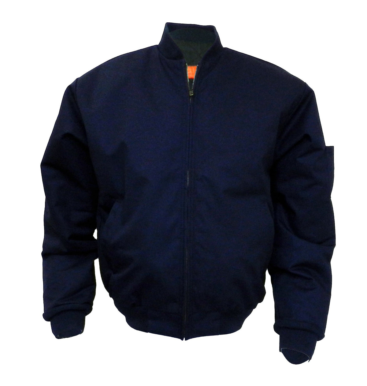 Solar 1 Clothing Lined Panel Work Wear Jacket Rib-Knit Colloar MJ38