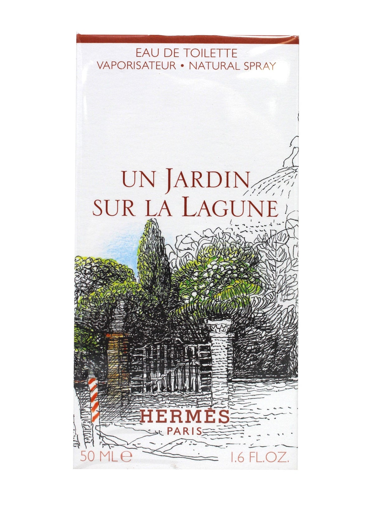 Hermes Un Jardin Sur La Lagune Eau De Toilette Spray 1.6 Ounces