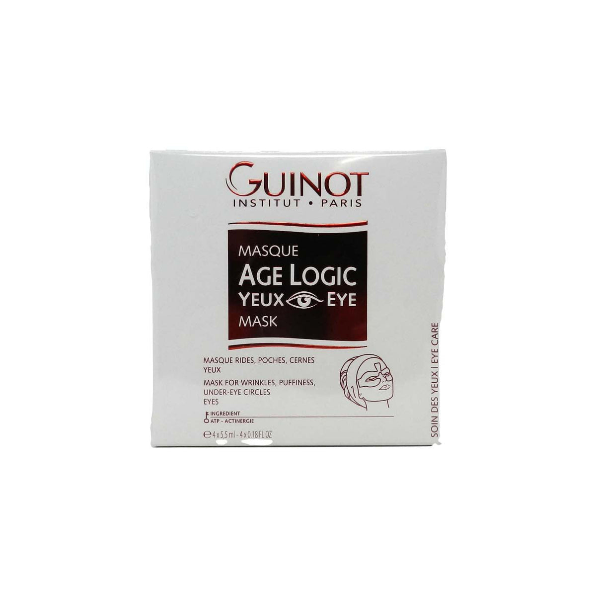 Guinot Age Logic Eye Mask Sheets 4 Count