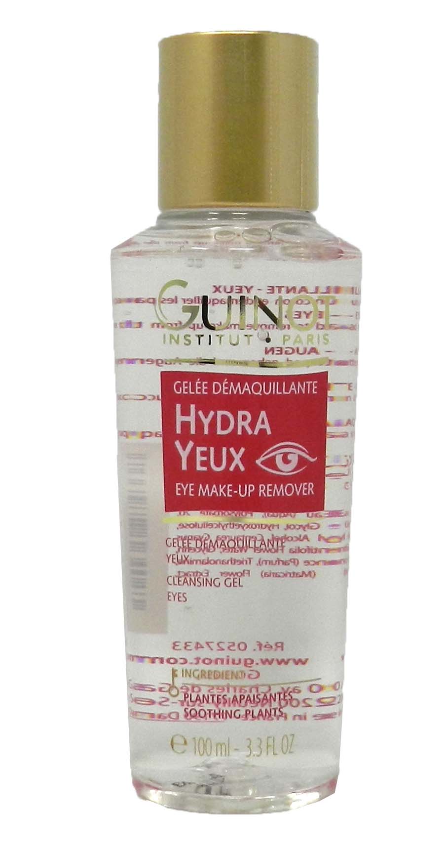 Guinot Eye Make-Up Remover Cleansing Gel Eyes 3.3 Ounces