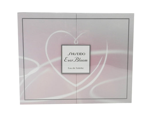 Shiseido Ever Bloom (Eau De Toilette, Perfumed Shower Gel and Perfumed Body Lotion Set 1.7 Ounce Each