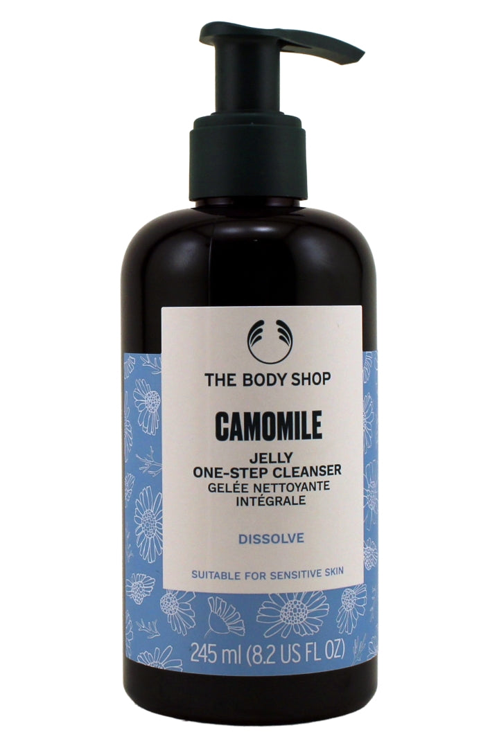 The Body Shop Camomile Jelly One Step Cleanser For Sensitive Skin 8.2 Fl Ounce