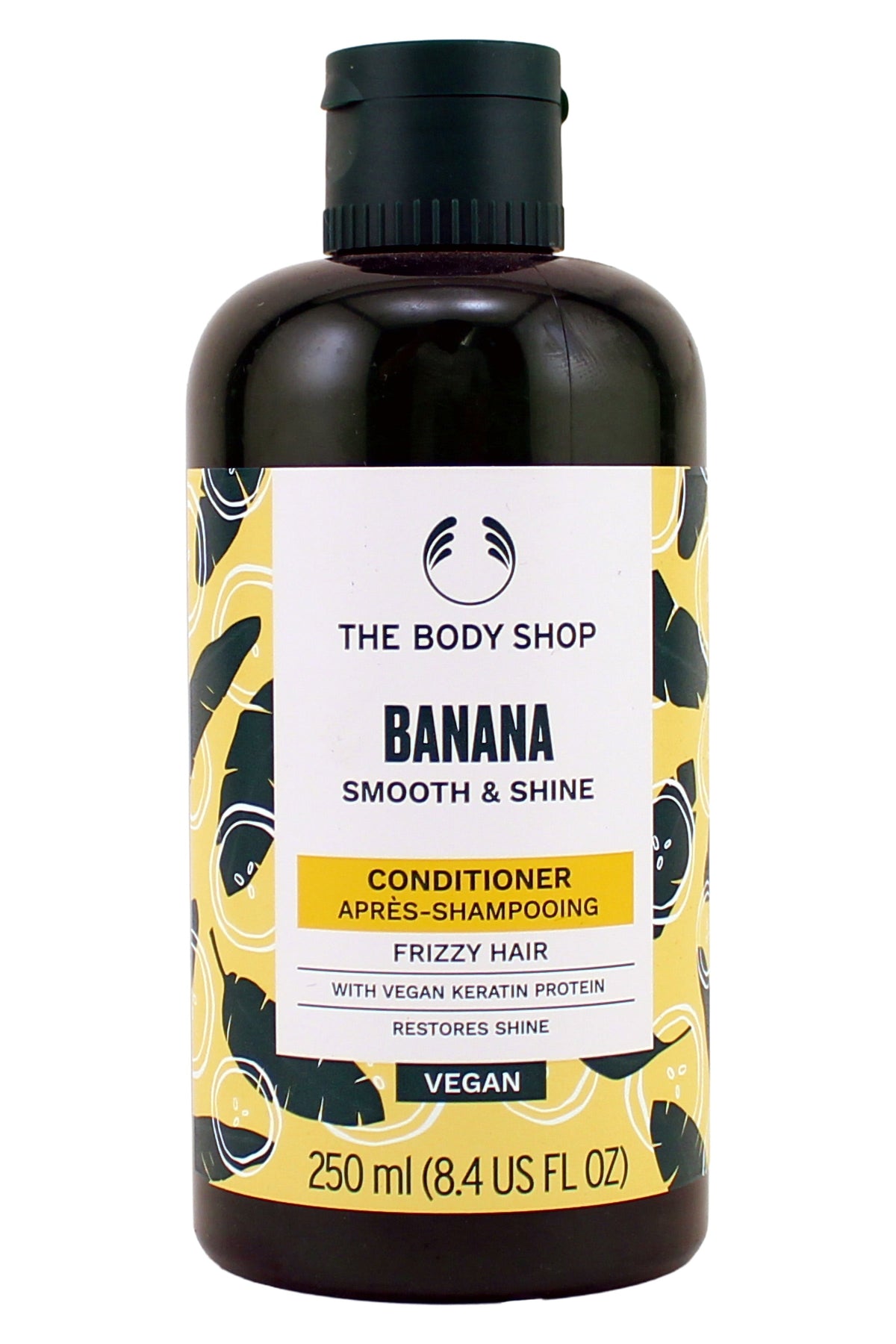 The Body Shop Banana Smooth And Shine Conditioner for Frizzy Hair 8.4 Fl Ounce