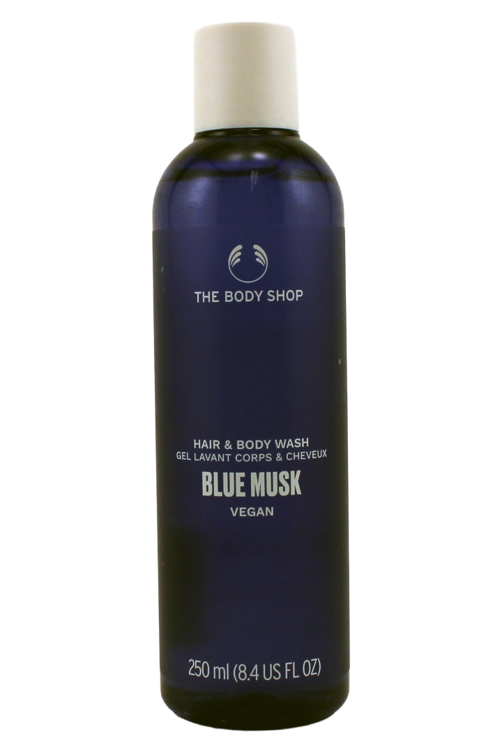 The Body Shop Blue Musk Hair and Body Wash 8.4 Fl Ounce