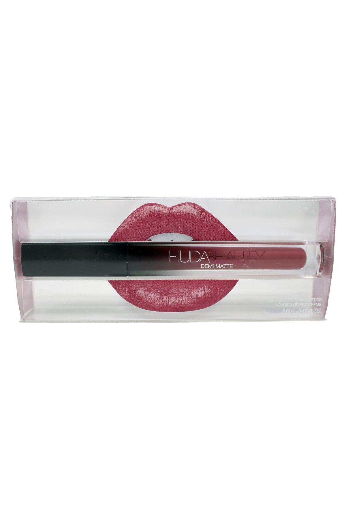 Huda Beauty Demi Matte Cream Lipstick Sheikha 0.12 Ounces