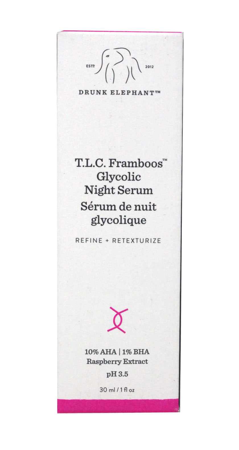 Drunk Elephant - T.L.C Framboos Glycolic Night Serum