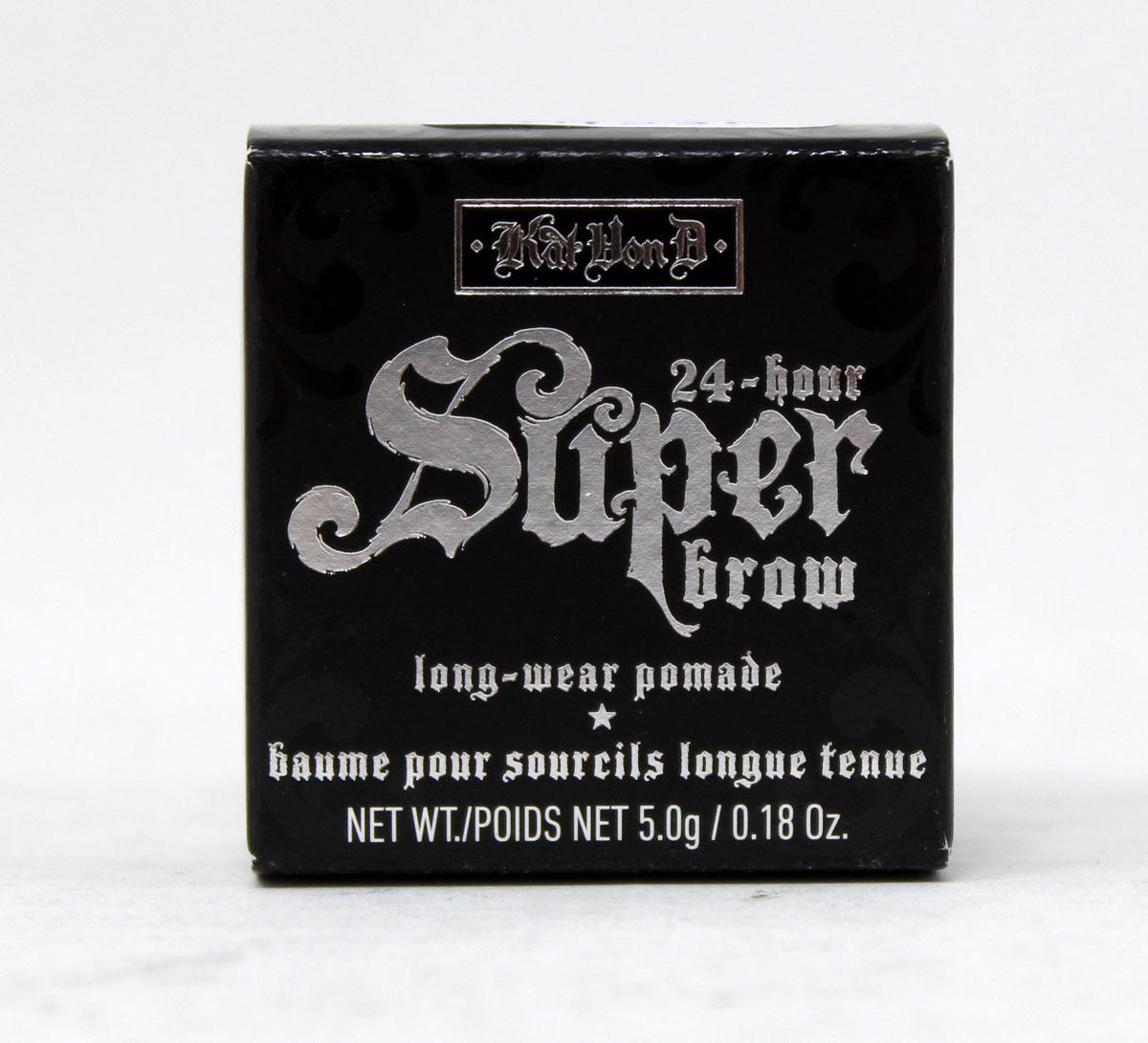 Kat Von D 24 HR Super Brow Long Wear Pomade Lemmy Green 0.18 Ounces (Pack of 5)