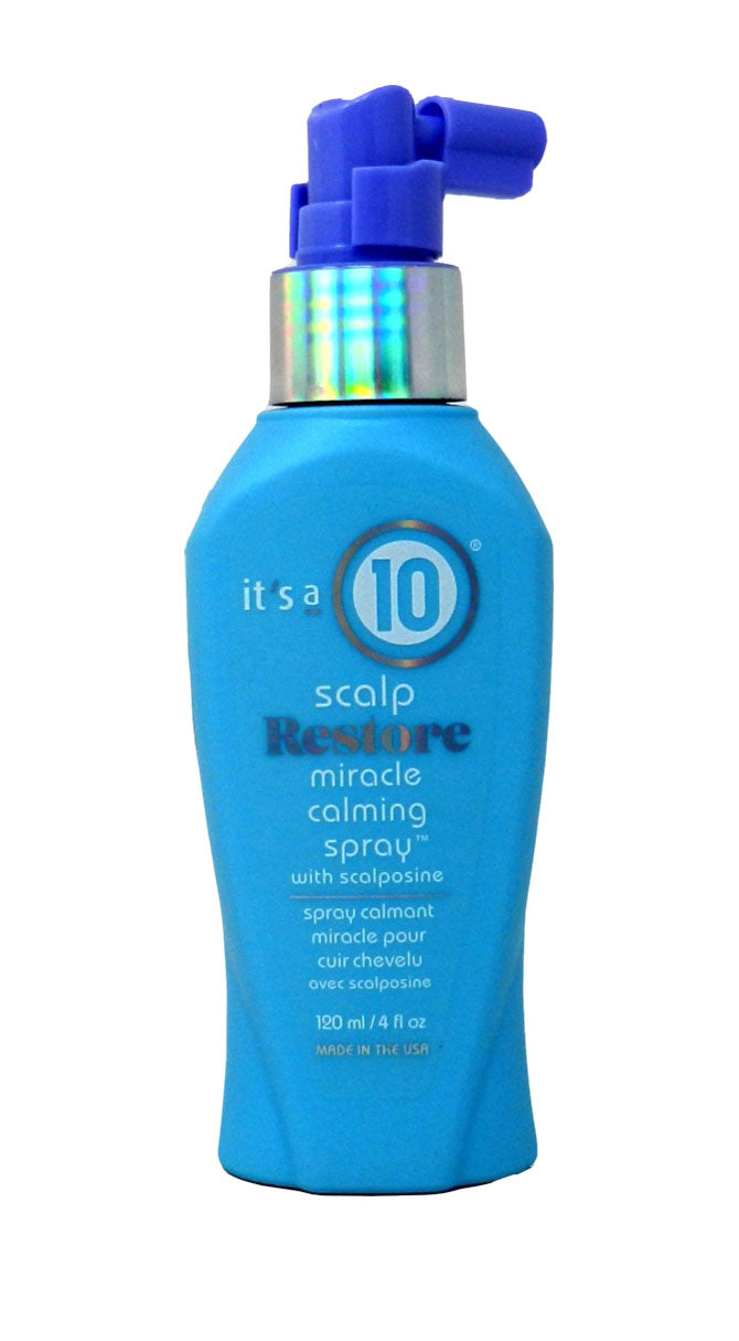 It's A 10 Scalp Restore Miracle Calming Spray With Scalposine 4 Ounces