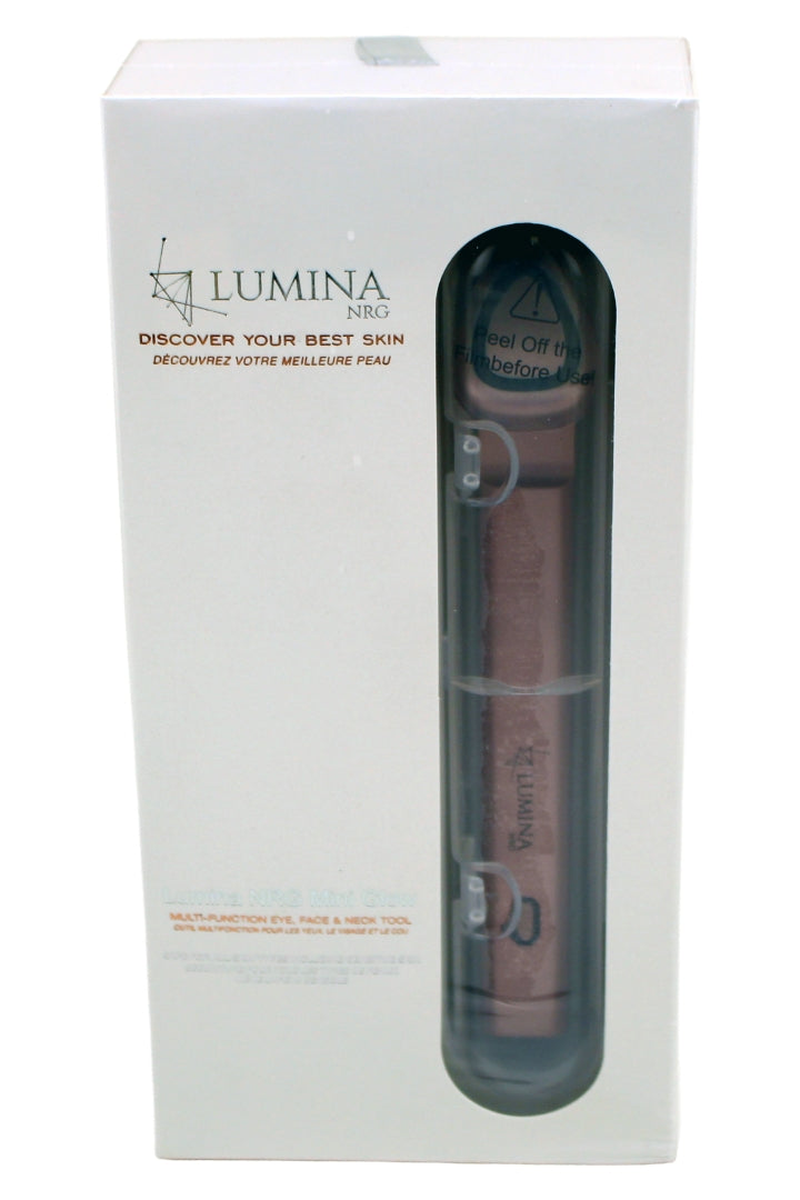 Lumina NRG Mini Glow Multi Function Eye Face and Neck Tool Pink 1 Count