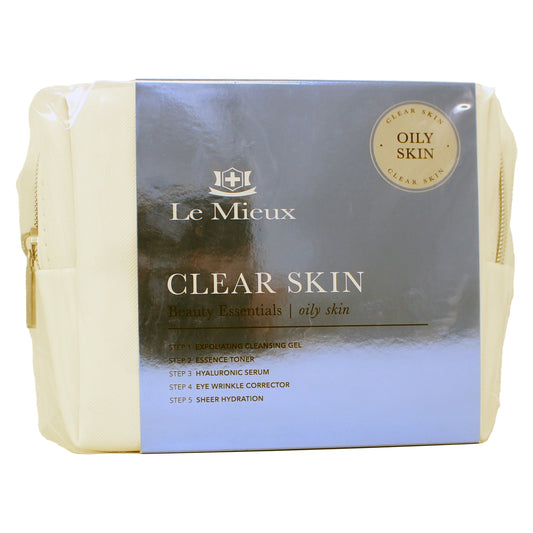 Le Mieux Clear Skin Beauty Essentials Skincare Set (Oily Skin)