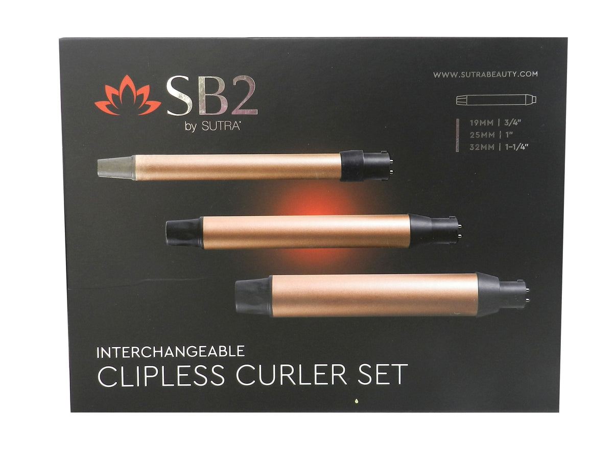 Sutra SB2 Interchangeable Clipless Curler Set