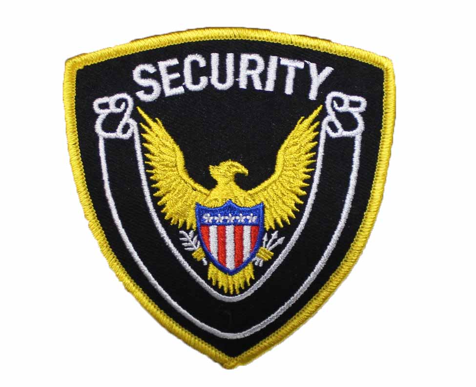 Black/Yellow Eagle Security Patch by Solar 1