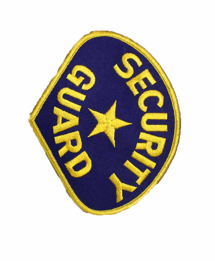 Blue/Yellow Security Guard Patch by Solar 1