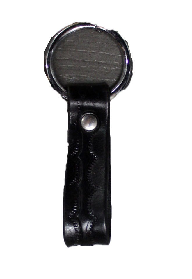 Duty Gear Leather Baton Holder Black by Solar 1