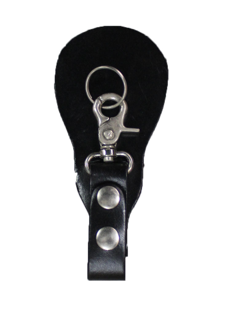 Duty Gear Leather Key Ring Holder Black by Solar 1